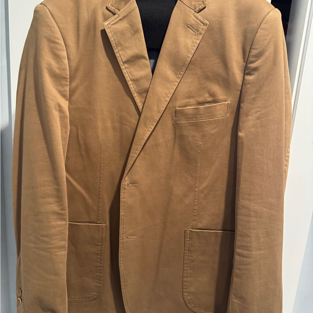 Johnston & Murphy Men’s Blazer / Sport Coat – Camel Tan – Large